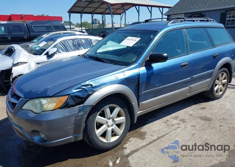 2008 Subaru Outback 2.5I/2.5I L.l. Bean Edition из США, поврежденный, VIN 4S4BP61C087333670